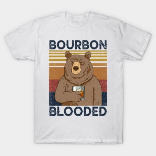 Bear Bourbon Blooded T-Shirt